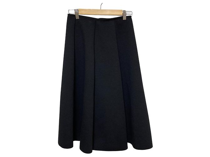 Autre Marque FENNEL Strick-Rock Schwarz