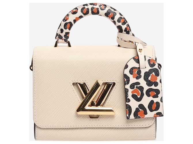 Louis Vuitton Cream Twist PM bag Leather  ref.2654711