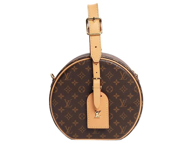 Louis Vuitton Borsa a cappello marrone piccolo