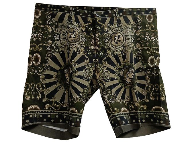 Shorts stampati Dolce & Gabbana in cotone multicolore