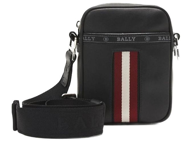 Bally heyot uniseh leether bag Black