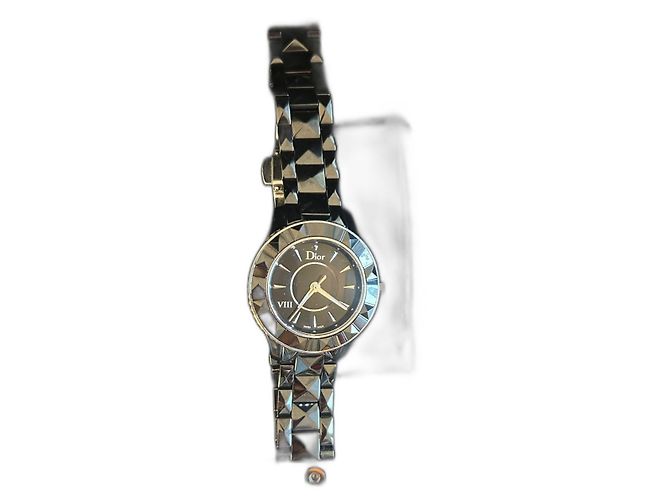 Dior VIII Uhr aus schwarzer Keramik
