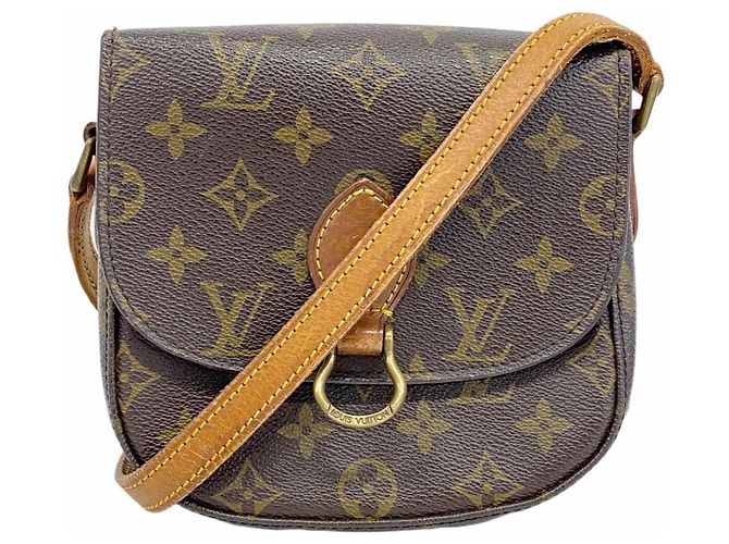 Borsa a Spalla Mini Saint-Cloud Monogramma Louis Vuitton Marrone