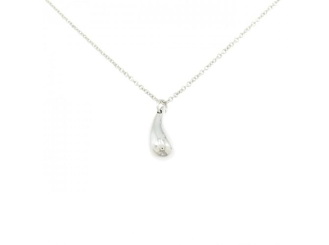 Elsa Peretti Tiffany & Co Collar de Plata en Forma de Gota Tiffany