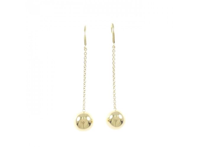 Tiffany & Co Orecchini a catena in oro giallo 18K Tiffany