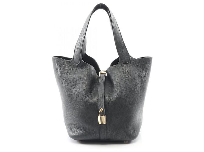 Sac à main Hermès Picotin Lock MM Noir