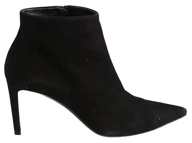 Balenciaga Talons en daim noirs