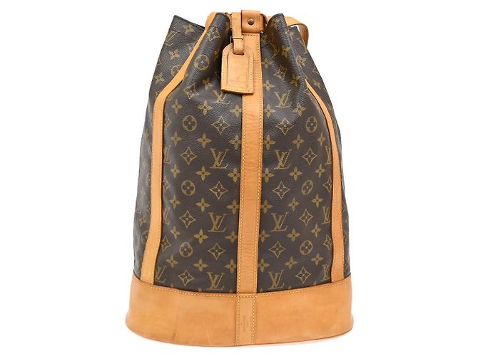 Louis Vuitton Randonnee Backpack Monogram Canvas GM Brown