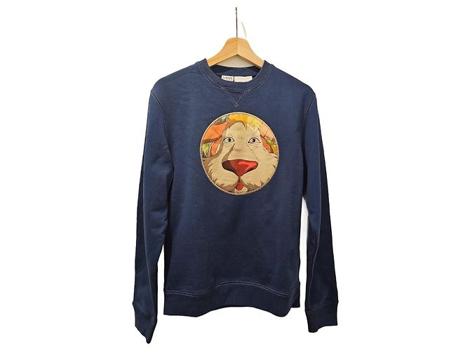 Loewe x Studio Ghibli Heen Sweatshirt blau Baumwolle