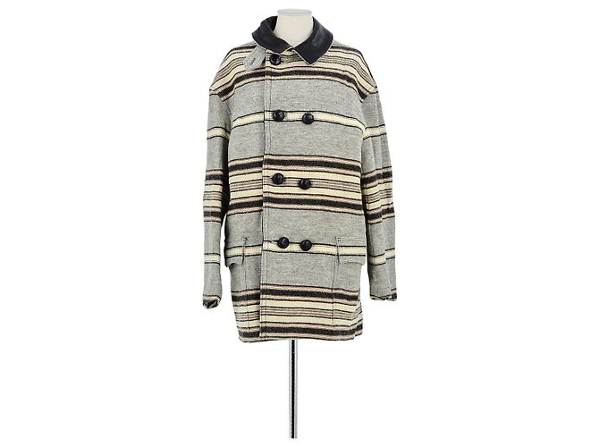 Isabel Marant Abrigo de lana gris