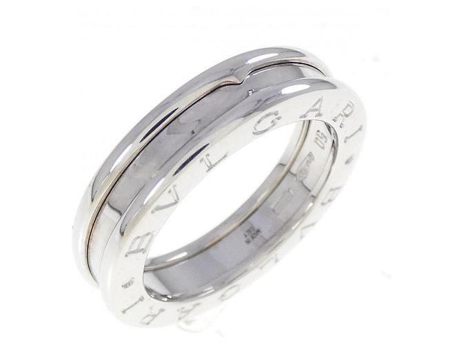Bulgari Anillo B.zero1 1-Band en oro blanco de 18K de Bvlgari