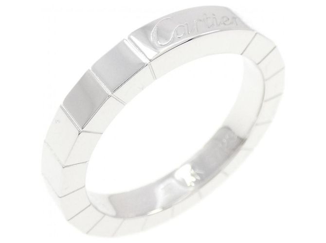 Anillo de Oro Blanco Cartier Lanieres