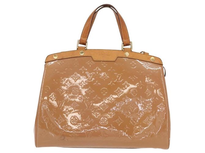 Louis Vuitton Brea Monogram Vernis GM Marrone