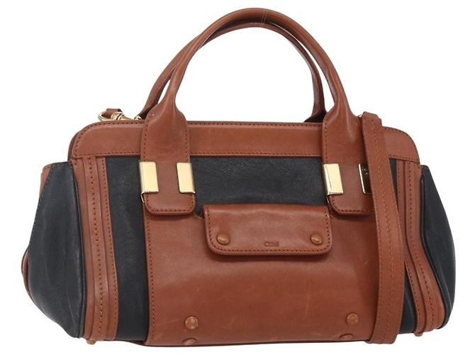 Chloé Sac à main en cuir moyen Chloe Alice