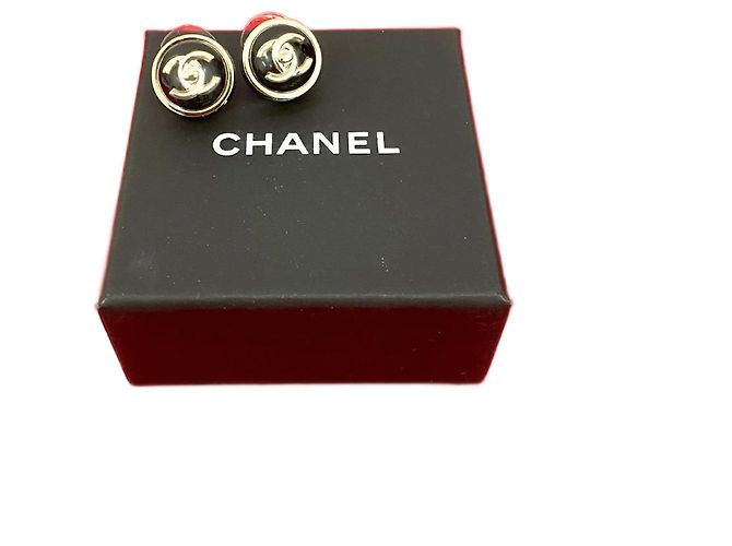 Timeless Orecchini Chanel Coco Mark D'oro Metallico 