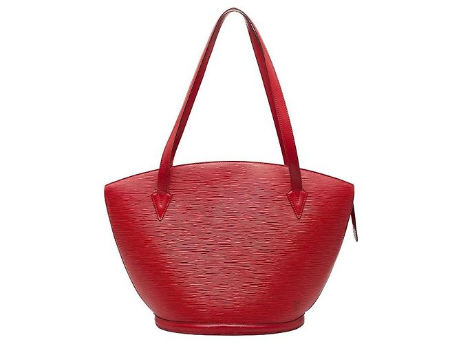 Sac à main Saint Jacques Epi de Louis Vuitton Rouge