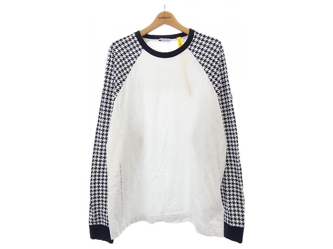 Camiseta Moncler Genius FRAGMENT Negro Blanco