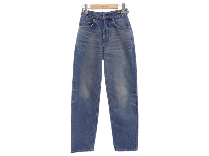 Céline Denim Jeans Blue Navy Navy blue