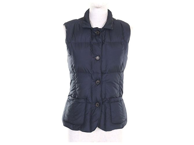 Autre Marque Colete de nylon Down Eleventy Azul Azul marinho