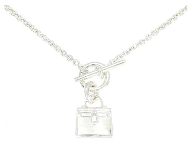Hermès Amulett Kelly Halskette 