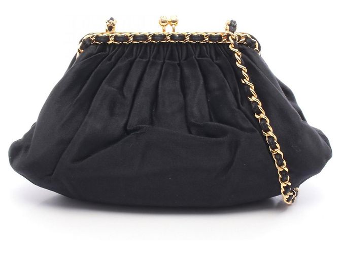 Borsa a spalla nera Chanel Nero