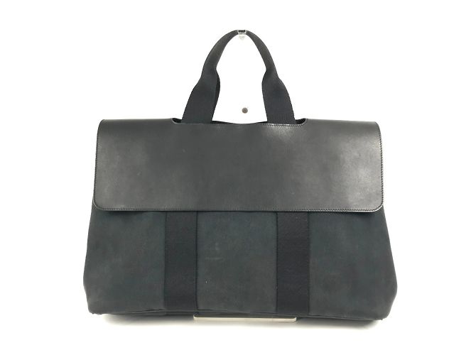 Hermès HERMES Valparaiso MM Mini Borsa Boston Nero