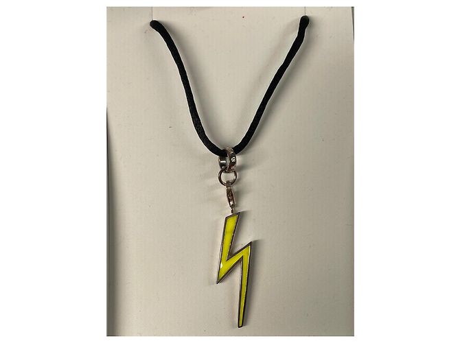 Pendentif Thomas Sabo Éclair Jaune Argent