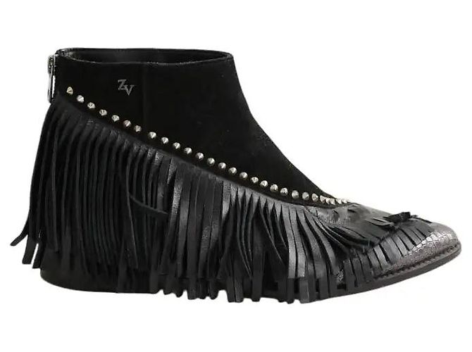 Zadig & Voltaire Botas de camurça preta Preto