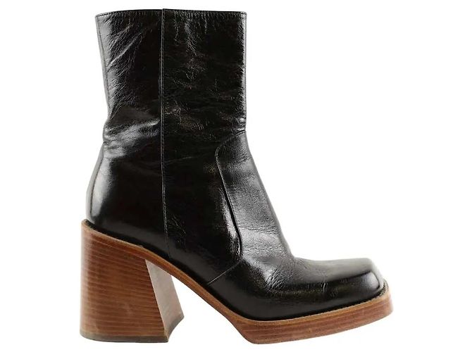 Zadig & Voltaire Black patent leather boots