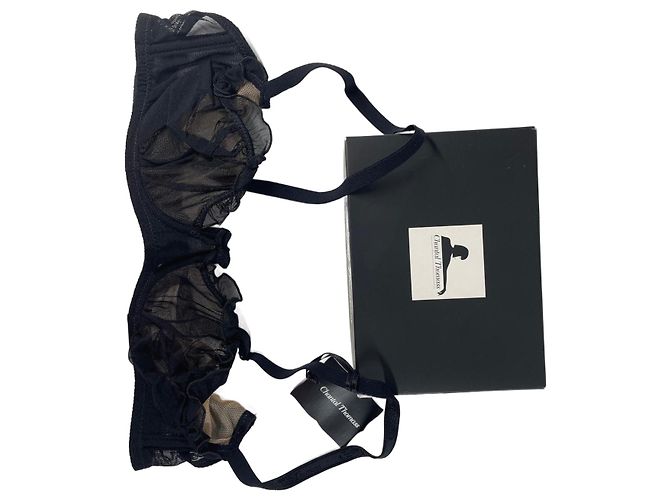 Black lace bra Chantal Thomass