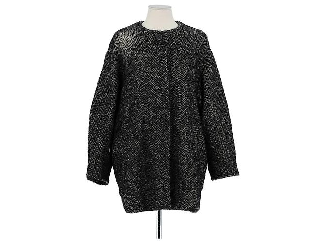 Isabel Marant Black wool coat