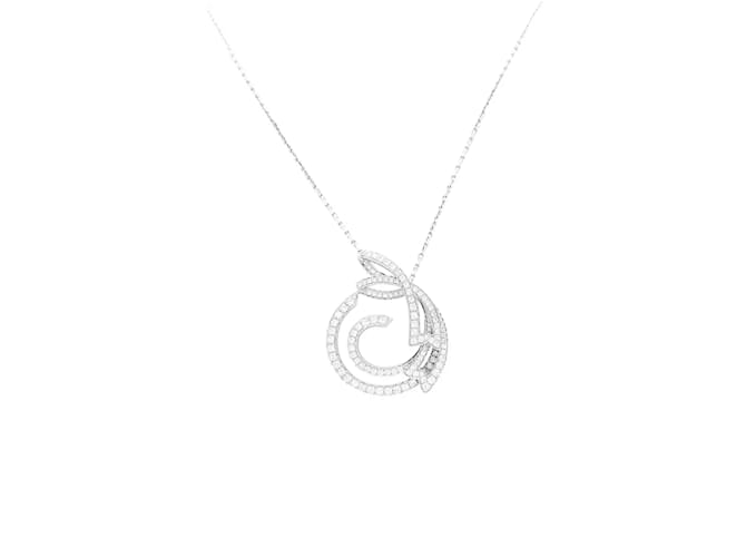 Sautoir Van Cleef & Arpels, "Wintergeschichten", Weißgold und Diamanten. 