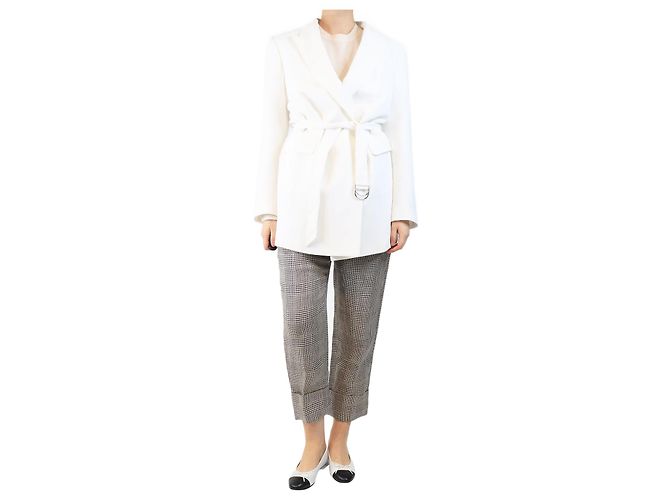 Iro Weißer oversized Blazer - Größe UK 10