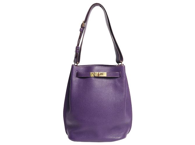Hermès Bolsa de ombro So Kelly 2010 roxa Roxo