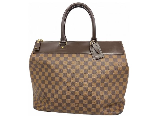 Borsa Louis Vuitton Damier Greenwich PM Ebano Damier ebene