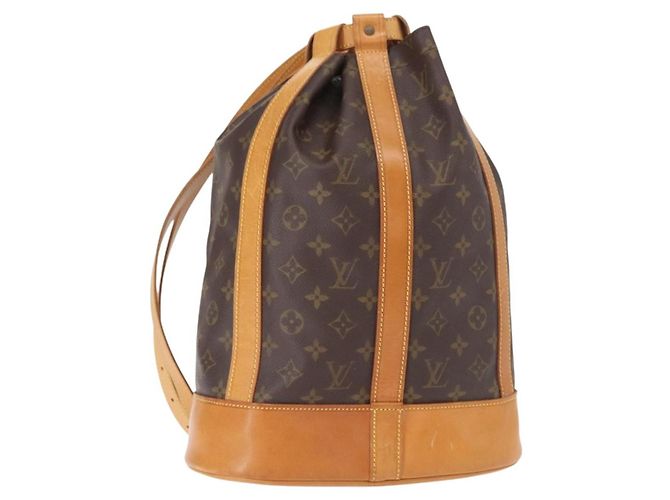 Mochila Randonnee Monogram em Canvas PM Louis Vuitton Marrom