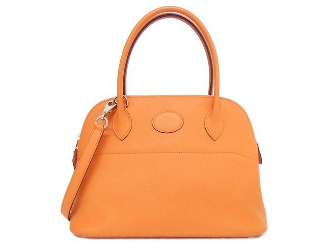 Bolsa Hermès Bolide 27 cm Laranja