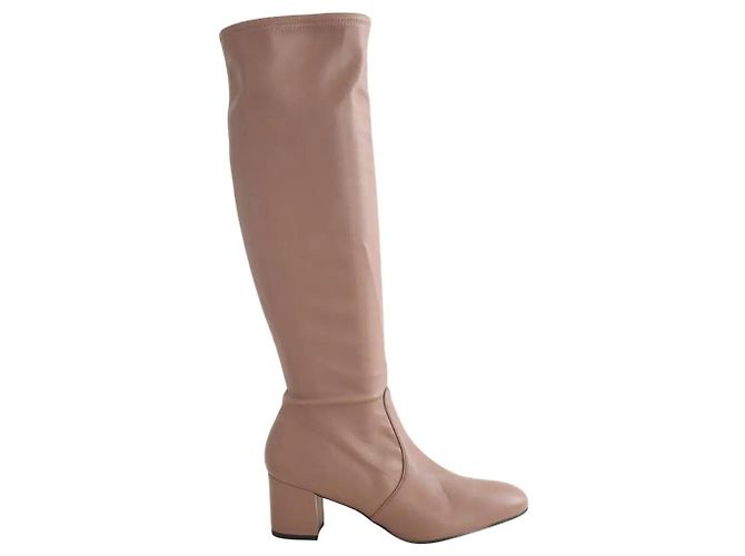 Stuart Weitzman Brown leather boots