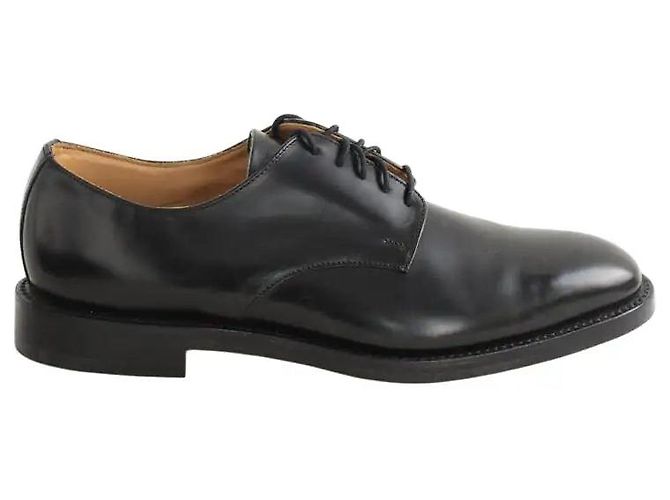 Sandro Scarpe stringate in pelle nera Nero 