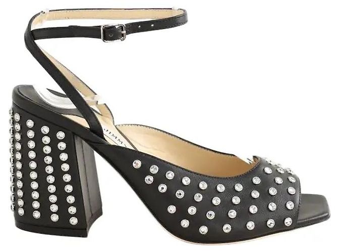 Jimmy Choo Tacones de cuero negros