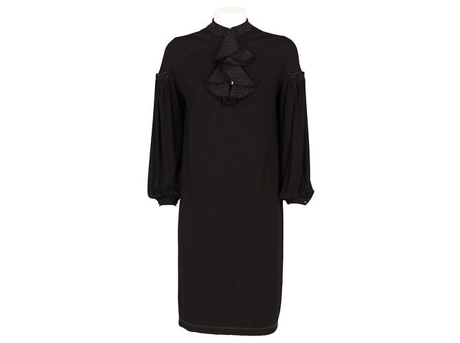 Schwarzes Kleid Gianfranco Ferré
