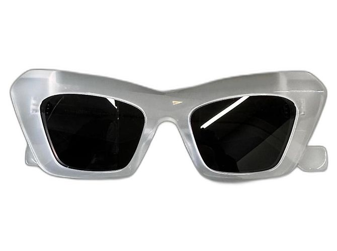 Loewe Gafas de sol cat-eye Anagram Celate Blanco
