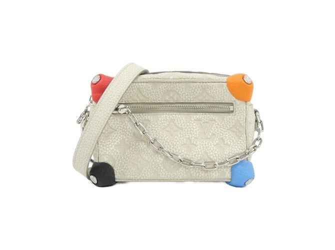 Bolsa de Ombro Mini Soft Trunk em Taurillon da Louis Vuitton Marrom