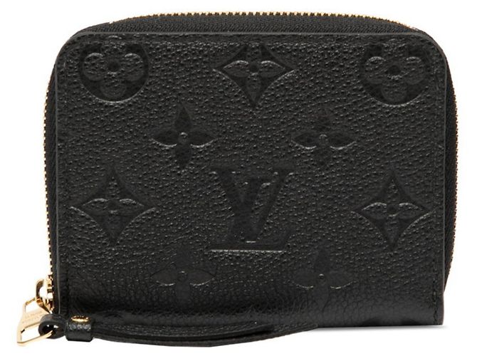 Monedero Zippy en Monogram Empreinte de Louis Vuitton Negro