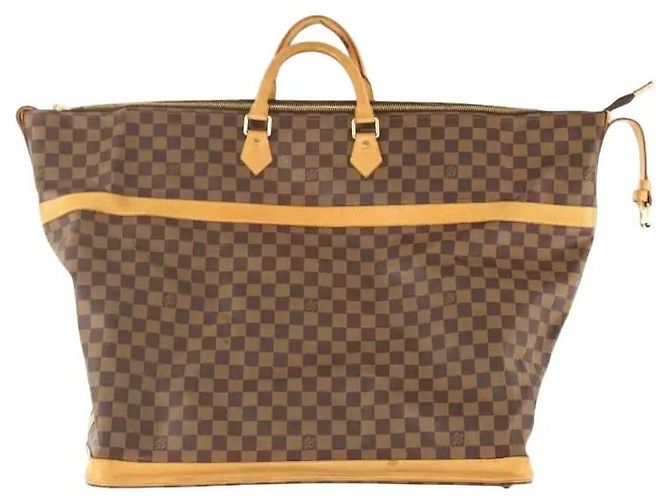 Louis Vuitton Bolsa de viagem Cruiser em couro marrom