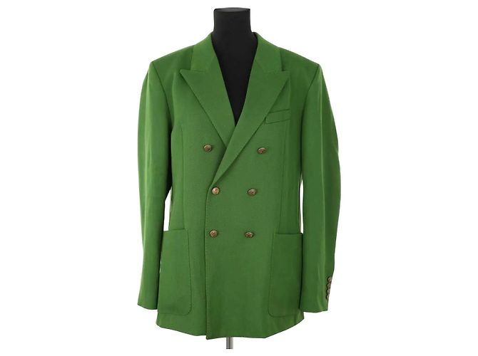 Ami Green wool blazer