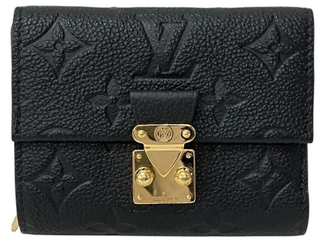 Metis Compact Bi-fold Geldbörse aus Monogram Empreinte von Louis Vuitton Schwarz
