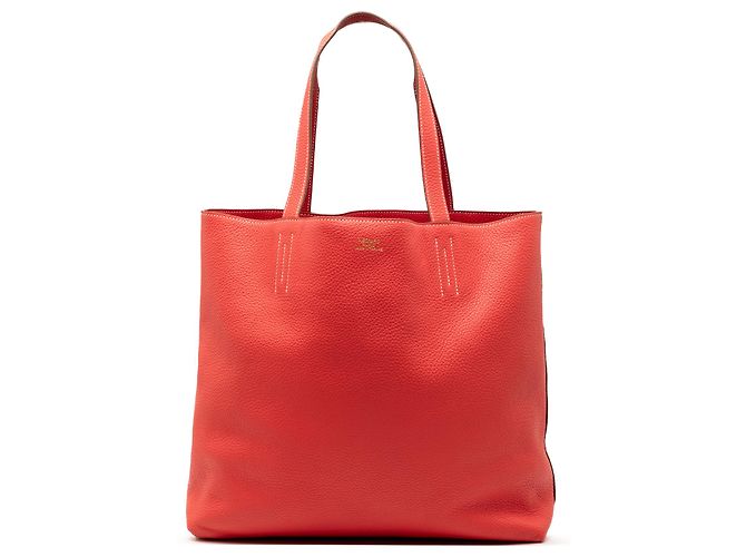 Hermès Rojo Clemence Double Sens 36 Roja 