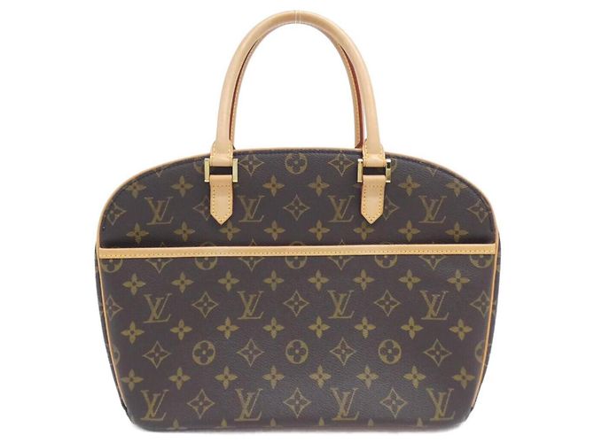 Bolsa de mão horizontal Saria Monogram Louis Vuitton Marrom