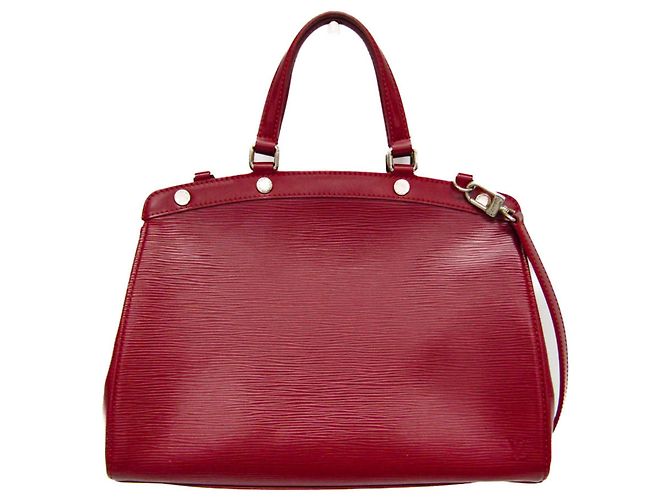 Louis Vuitton Epi Blair MM Handbag in Ruby Red